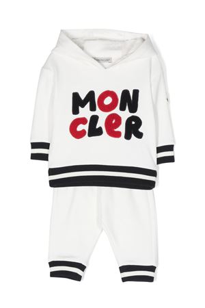 set in cotone bianco MONCLER KIDS | 8M0002280996034